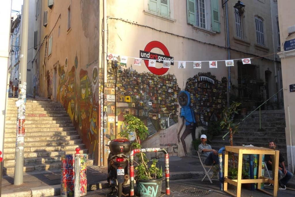 La Sardine Au Coeur Du Panier Apartment Марсилия Екстериор снимка